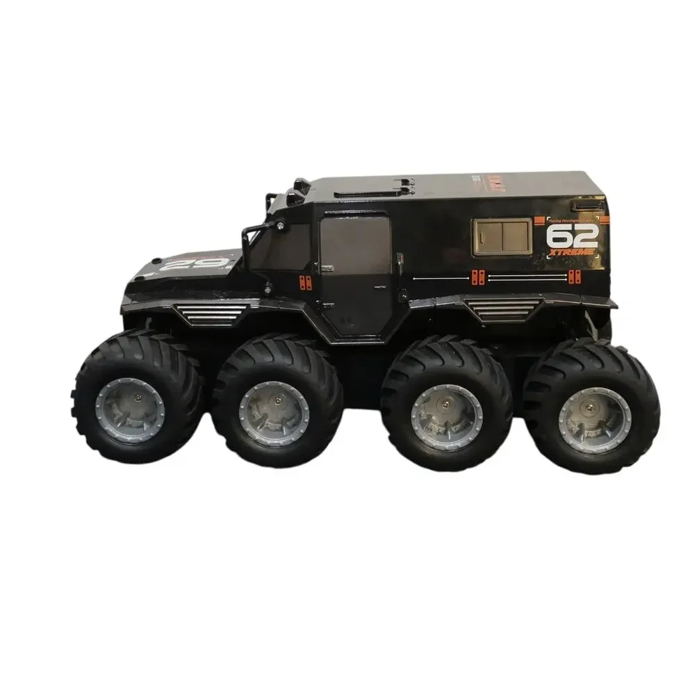 8x8 RC Car Off-road Amphibious Vehicle Truck Waterproof Untested No Remote